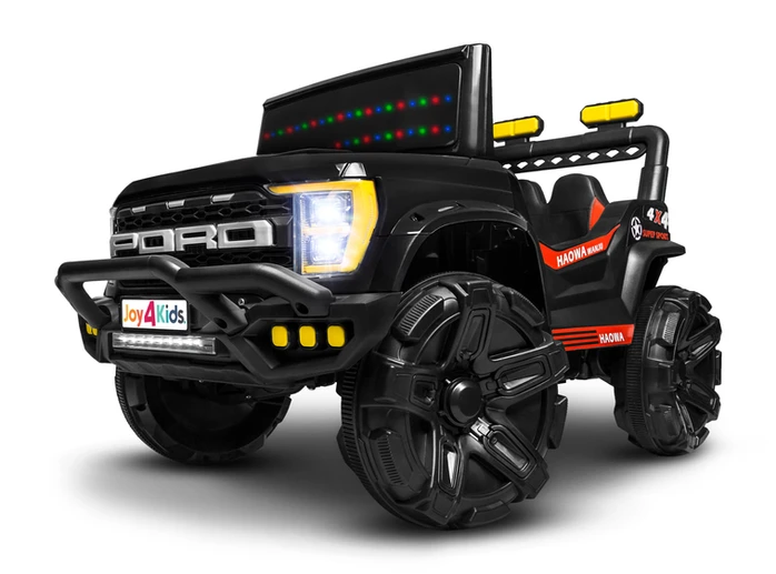 MOCNY UTV QUAD 4X4 na akumulator LED-y Pilot szeroka kanapa skóra