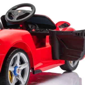 PORSCHE CARRERA GT SKÓRA KOŁA EVA 12V 7ah auto na akumulator dla dzieci