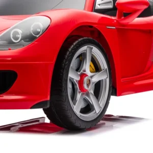PORSCHE CARRERA GT SKÓRA KOŁA EVA 12V 7ah auto na akumulator dla dzieci