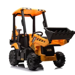 Koparka Ładowarka JCB 4w1 na akumulator dla dziecka 12V 12Ah moc 90 WAT