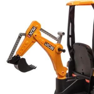 Koparka Ładowarka JCB 4w1 na akumulator dla dziecka 12V 12Ah moc 90 WAT