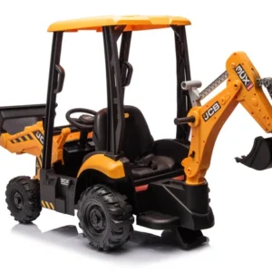 Koparka Ładowarka JCB 4w1 na akumulator dla dziecka 12V 12Ah moc 90 WAT