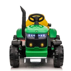 Duży Traktor na akumulator z przyczepką – pilot, LED, dźwięki, 152 cm