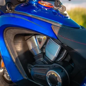 Duży Motorek Trójkołowy na Akumulator 12V 7Ah – koła EVA, skóra, LED