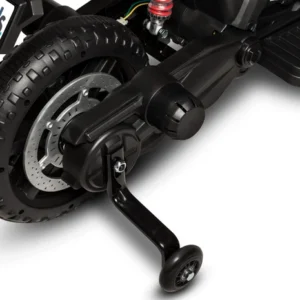 STABILNY motor na akumulator SKÓRA LEDy ODCZEPIANE KÓŁKA BOCZNE AMORTYZATOR