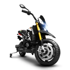 STABILNY motor na akumulator SKÓRA LEDy ODCZEPIANE KÓŁKA BOCZNE AMORTYZATOR