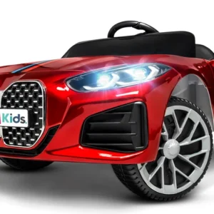 Auto Cabrio M4 na akumulator – skóra, funkcja bujania, LED, amortyzatory