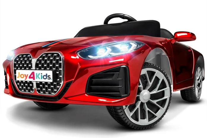 Auto Cabrio M4 na akumulator – skóra, funkcja bujania, LED, amortyzatory