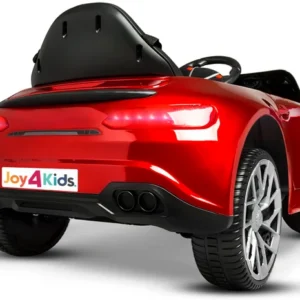 Auto Cabrio M4 na akumulator – skóra, funkcja bujania, LED, amortyzatory