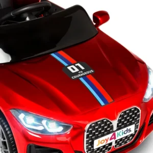Auto Cabrio M4 na akumulator – skóra, funkcja bujania, LED, amortyzatory