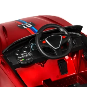Auto Cabrio M4 na akumulator – skóra, funkcja bujania, LED, amortyzatory