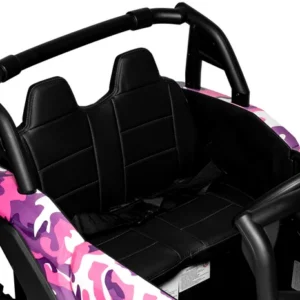 MOCNY UTV QUAD 4X45 WAT na akumulator LED-y Pilot szeroka kanapa skóra