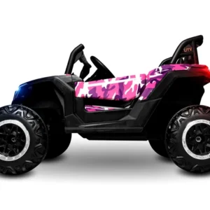 MOCNY UTV QUAD 4X45 WAT na akumulator LED-y Pilot szeroka kanapa skóra