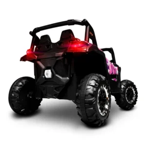 MOCNY UTV QUAD 4X45 WAT na akumulator LED-y Pilot szeroka kanapa skóra
