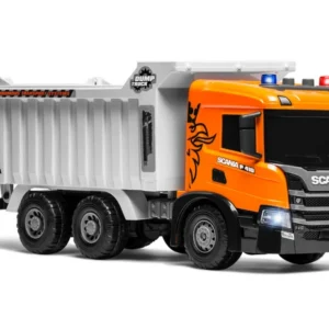 DUŻA SCANIA P 410 ciężarówka XXL Wywrotka Dump Truck światła Gigant 50cm