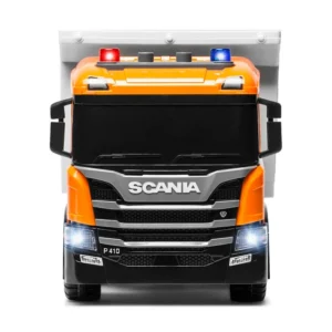 DUŻA SCANIA P 410 ciężarówka XXL Wywrotka Dump Truck światła Gigant 50cm