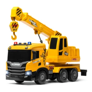 WIELKA SCANIA P 410 ciężarówka XXL TIR DŻWIG GIGANT 53cm otwierana kabina