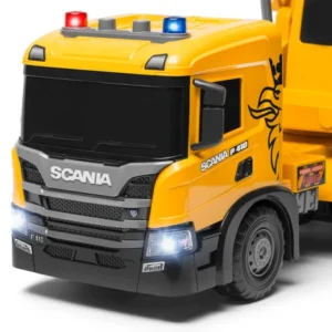WIELKA SCANIA P 410 ciężarówka XXL TIR DŻWIG GIGANT 53cm otwierana kabina