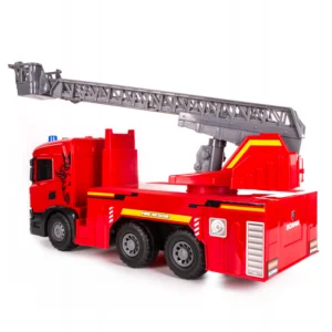 DUŻA SCANIA P 410 ciężarówka XXL TIR Straż Pożarna światła GIGANT 52cm