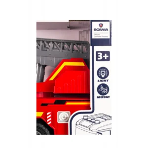 DUŻA SCANIA P 410 ciężarówka XXL TIR Straż Pożarna światła GIGANT 52cm