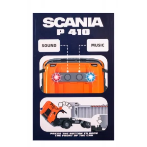 DUŻA SCANIA P 410 ciężarówka XXL TIR Straż Pożarna światła GIGANT 52cm