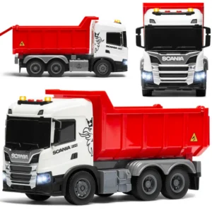 SCANIA P 410 ciężarówka WYWROTKA napęd frykcyjny światła dźwięki