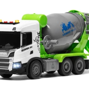 SCANIA P 410 ciężarówka BETONIARKA napęd frykcyjny światła dźwięki