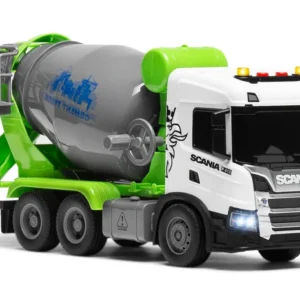 SCANIA P 410 ciężarówka BETONIARKA napęd frykcyjny światła dźwięki