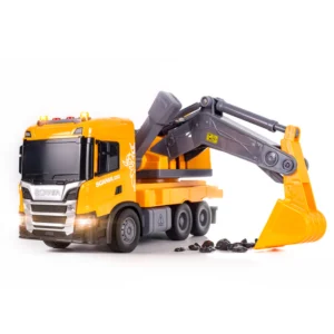 SCANIA P 410 ciężarówka KOPARKA OBROTOWA napęd frykcyjny światła dźwięki