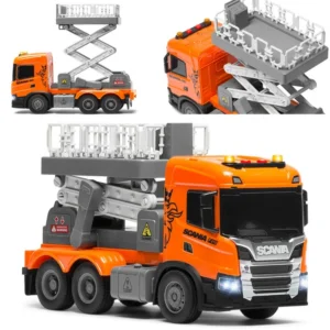 SCANIA P 410 ciężarówka TIR Podnośnik ruchomy światła dźwięki