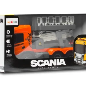 SCANIA P 410 ciężarówka TIR Podnośnik ruchomy światła dźwięki