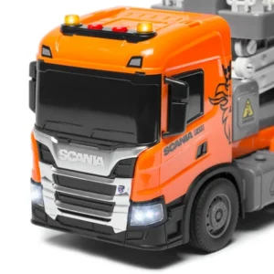 SCANIA P 410 ciężarówka TIR Podnośnik ruchomy światła dźwięki