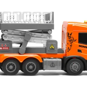 SCANIA P 410 ciężarówka TIR Podnośnik ruchomy światła dźwięki