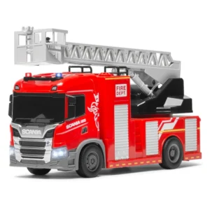 SCANIA P 410 ciężarówka TIR Straż Pożarna światła dźwięki woda z sikawki