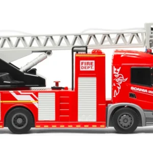SCANIA P 410 ciężarówka TIR Straż Pożarna światła dźwięki woda z sikawki