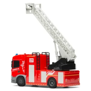 SCANIA P 410 ciężarówka TIR Straż Pożarna światła dźwięki woda z sikawki