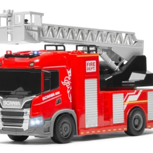 SCANIA P 410 ciężarówka TIR Straż Pożarna światła dźwięki woda z sikawki