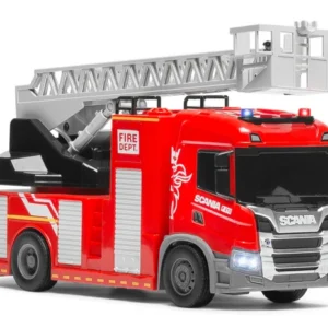 SCANIA P 410 ciężarówka TIR Straż Pożarna światła dźwięki woda z sikawki