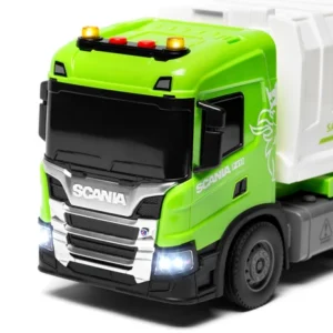 SCANIA P 410 ciężarówka ŚMIECIARKA napęd frykcyjny światła dźwięki
