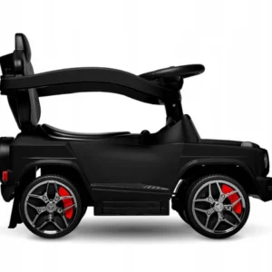 Jeździk XXXL Mercedes G63 AMG z kołyską, rączką skrętną, gumowymi kołami