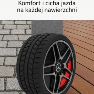 Jeździk XXXL Mercedes G63 AMG z kołyską, rączką skrętną, gumowymi kołami