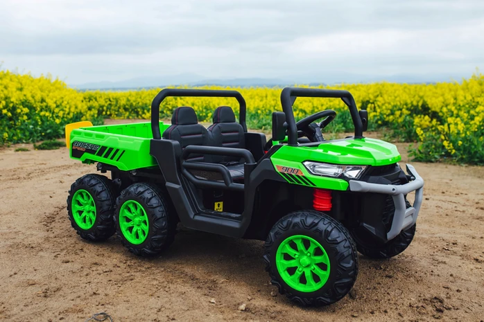 Farmer Truck 400W dwuosobowy traktor wywrotka na akumulator 24V