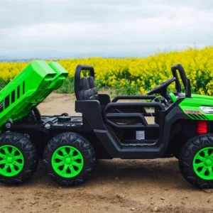 Farmer Truck 400W dwuosobowy traktor wywrotka na akumulator 24V