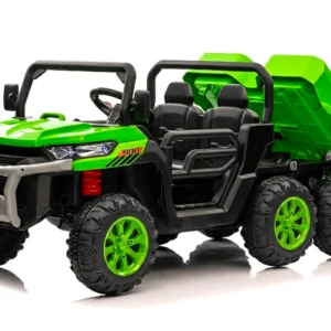 Farmer Truck 400W dwuosobowy traktor wywrotka na akumulator 24V