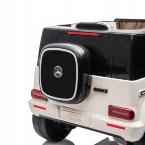 Mercedes Benz EQG Concept auto na akumulator 4x45 WAT Skóra EVA LED 12V 9Ah