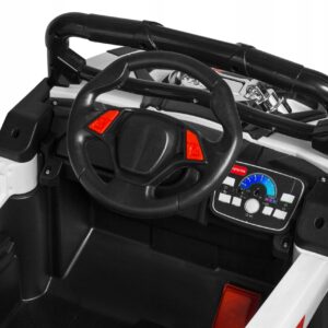 BUGGY UTV QUAD Joy4kids 4X45 WAT na akumulator LED-y Pilot kanapa skóra