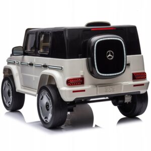 Mercedes Benz EQG Concept auto na akumulator 4x45 WAT Skóra EVA LED 12V 9Ah