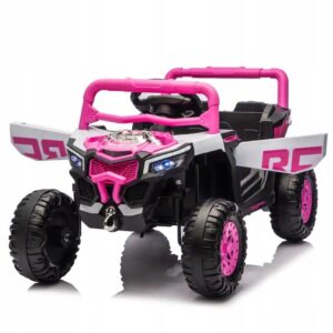 BUGGY UTV QUAD Joy4kids 4X45 WAT na akumulator LED-y Pilot kanapa skóra