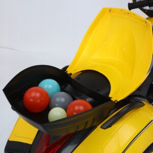 Wielki Motor Trójkołowy na akumulator 12V 7AH miękkie koła EVA Skóra