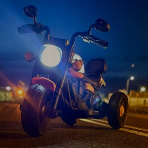 STABILNY motor na akumulator 12V 90W LEDy AMORTYZATOR MOTOCYKL MOTOREK